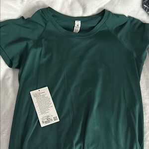 Lululemon Teal/storm swiftly tech short sleeve